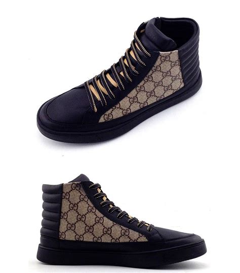 gucci schoenen heren high top|mr porter gucci high top sneakers.